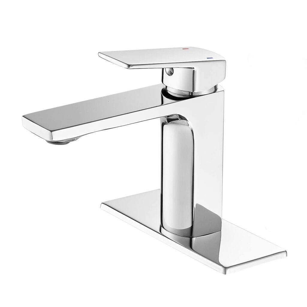 Single Handle Bathroom Faucets