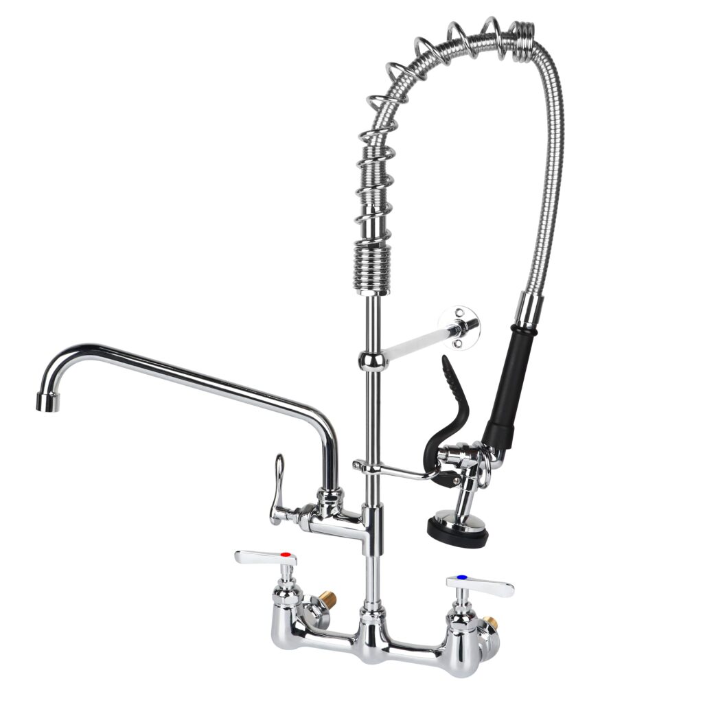 Utility Sink Faucet With Sprayer