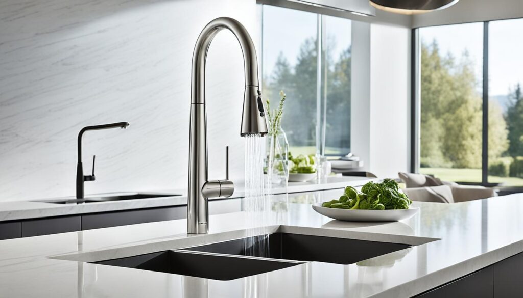 luxury kitchen faucet