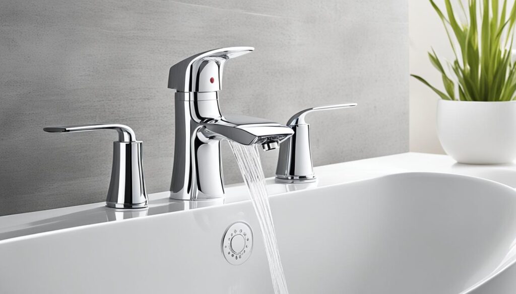 modern bathtub faucet