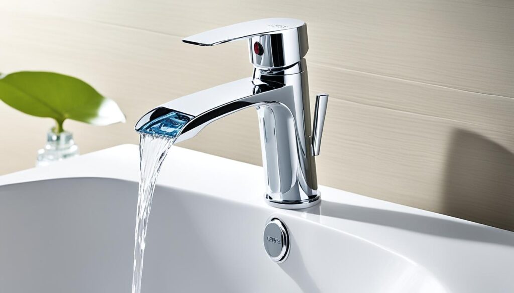 sleek single hole faucet