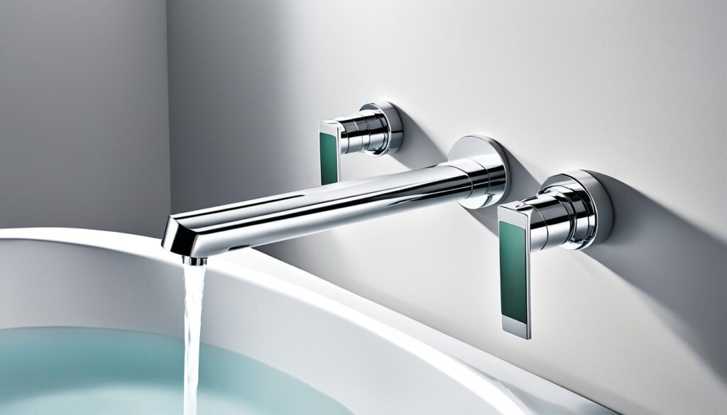 wall mount bathtub faucet