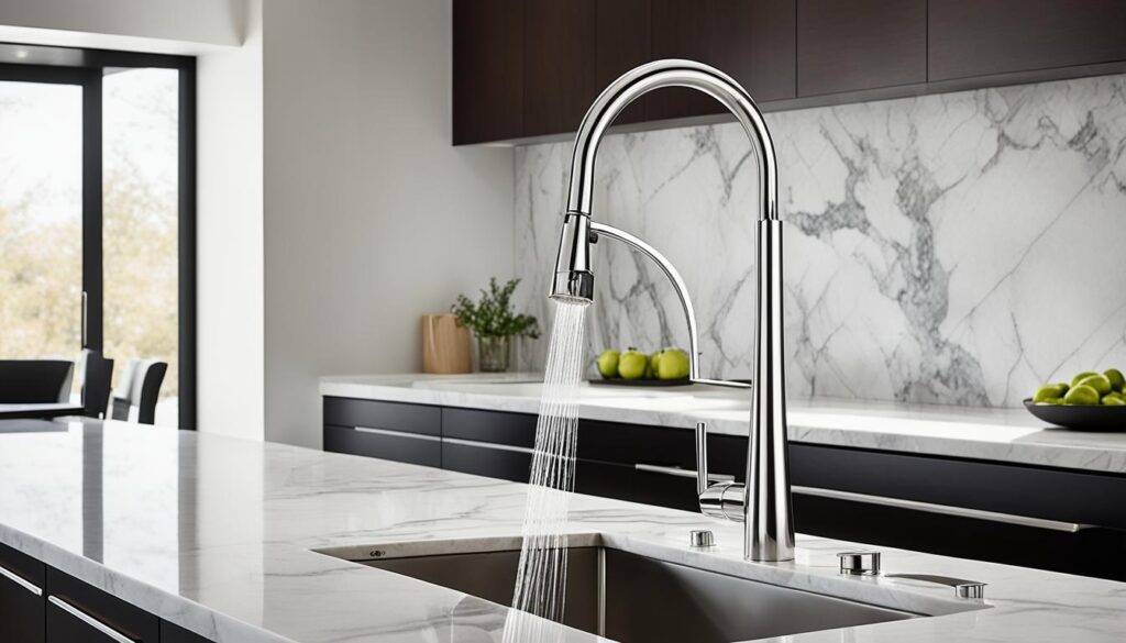 high end kitchen faucets