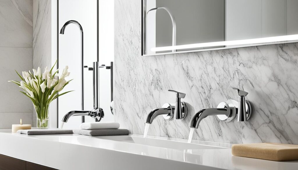 wall mount faucets