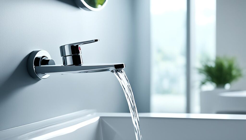 wall mount sink faucet